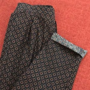 Vintage high waisted tapered pants